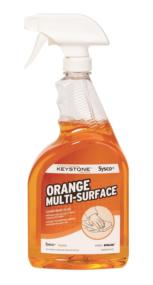 GuestSupply US | Keystone Orange Multi-Surface Cleaner, 32oz, #6100063